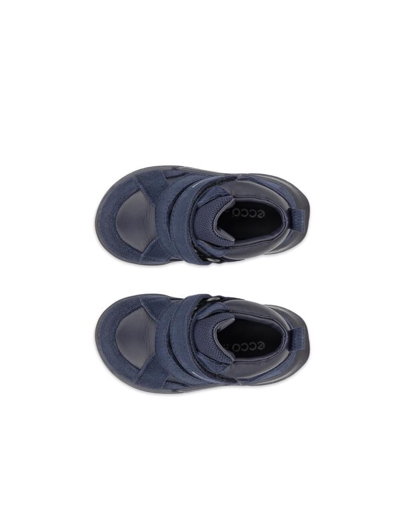 Navy ECCO BIOM 2.2 INF. VELCRO BOOT