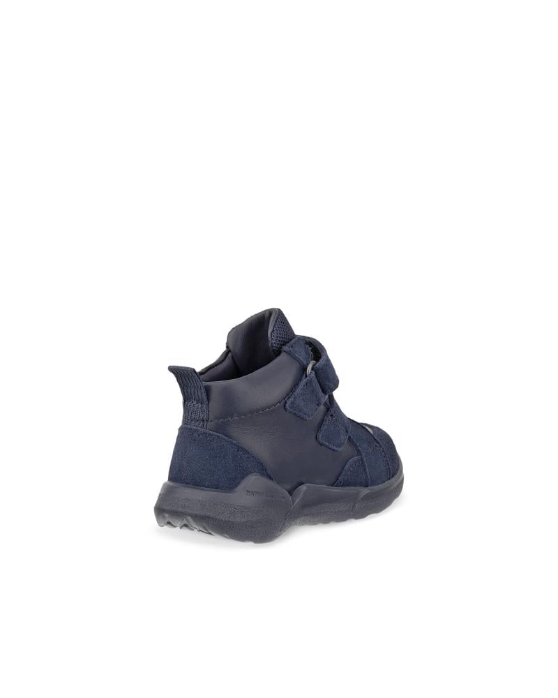Navy ECCO BIOM 2.2 INF. VELCRO BOOT