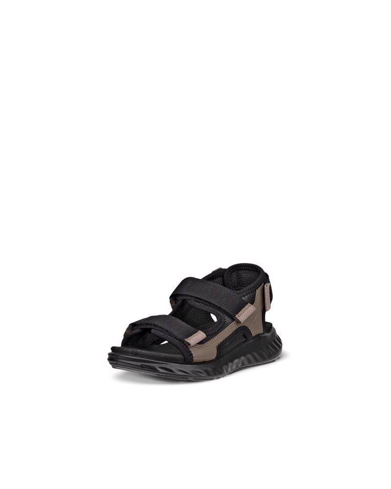 BLACK ECCO SP. 1 LITE SANDAL K  2S