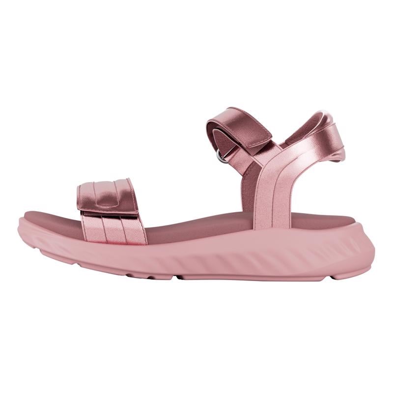 Pink ECCO SP. 1 LITE SANDAL K LEA