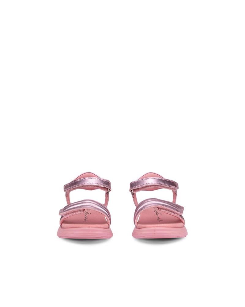 Pink ECCO SP. 1 LITE SANDAL K LEA