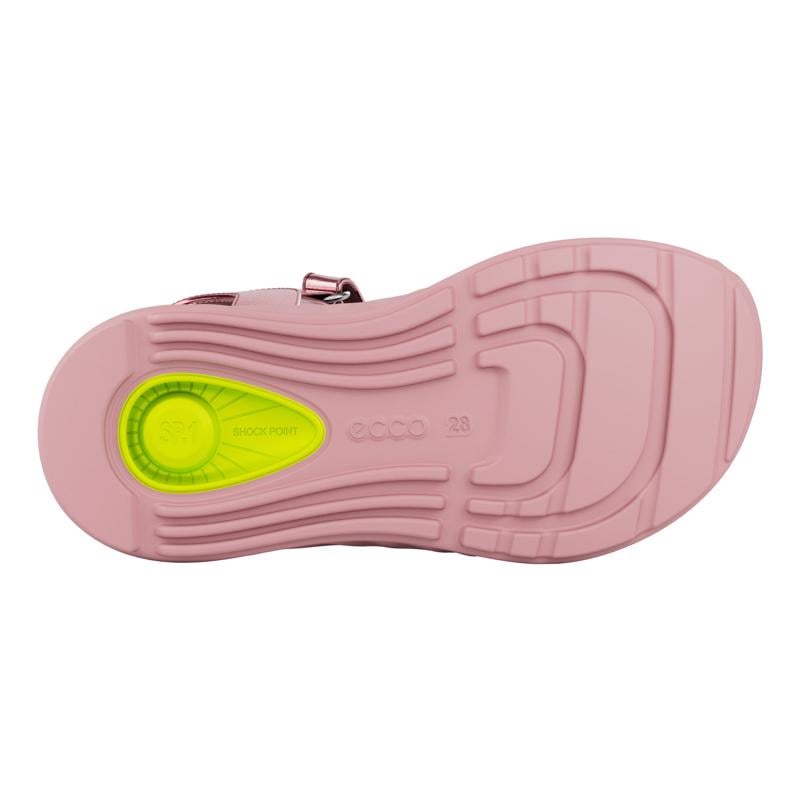 Pink ECCO SP. 1 LITE SANDAL K LEA