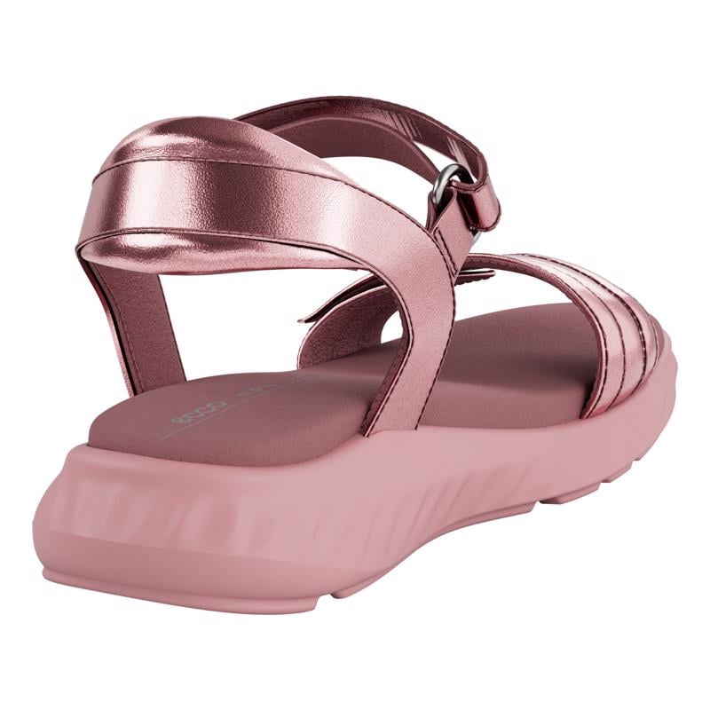 Pink ECCO SP. 1 LITE SANDAL K LEA