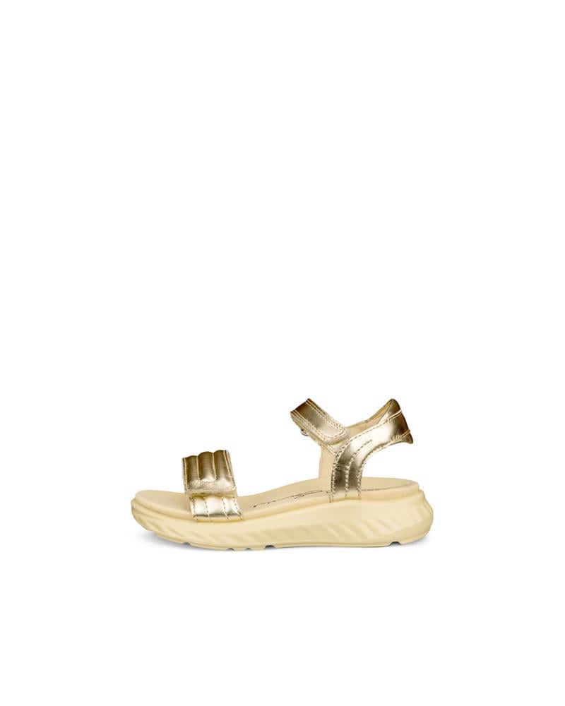 GOLD ECCO SP. 1 LITE SANDAL K LEA