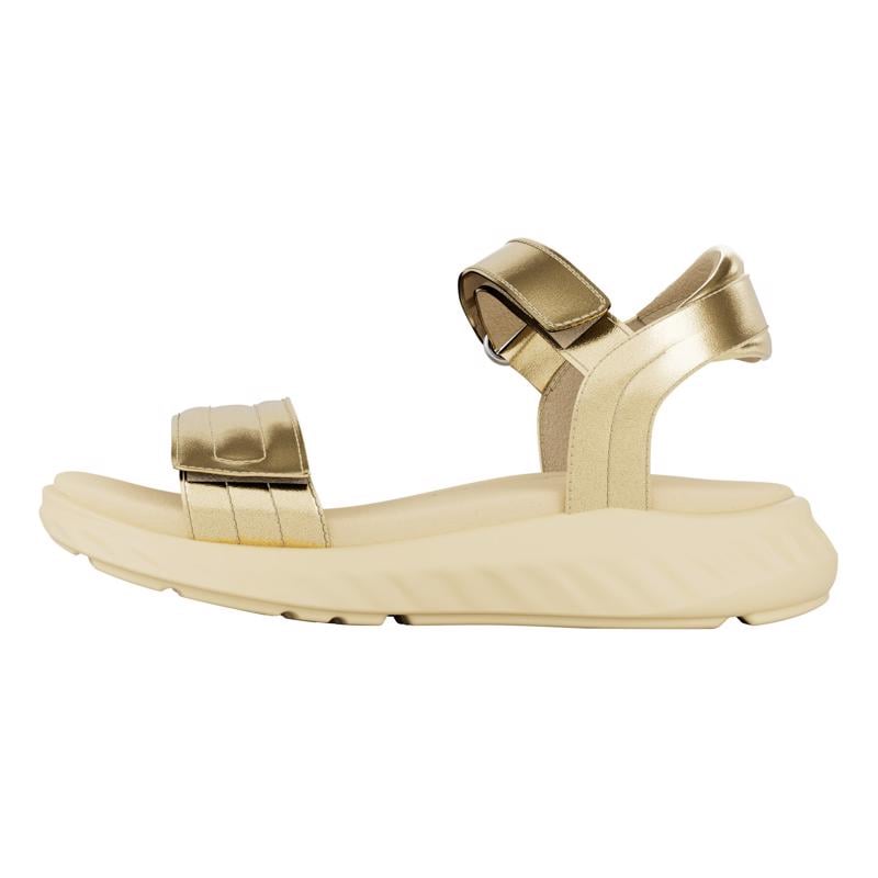 GOLD ECCO SP. 1 LITE SANDAL K LEA