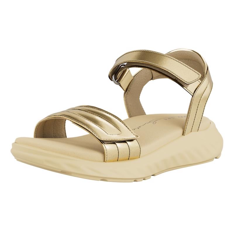 GOLD ECCO SP. 1 LITE SANDAL K LEA