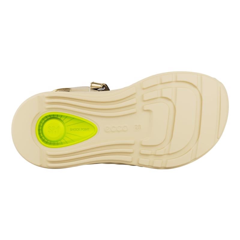 GOLD ECCO SP. 1 LITE SANDAL K LEA