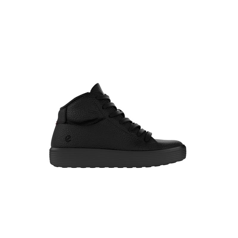 BLACK ECCO SOFT 60 K HIGH-TOP