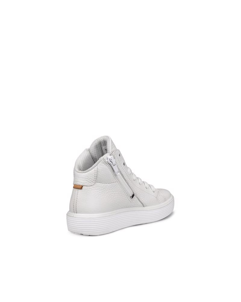 White ECCO SOFT 60 K HIGH-TOP