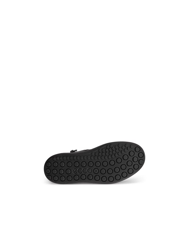 BLACK ECCO SOFT 60 K HIGH -TOP
