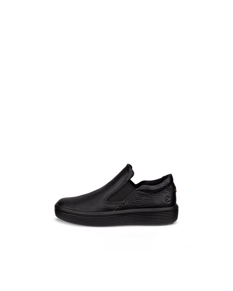 BLACK ECCO SOFT 60 K SLIP ON V2