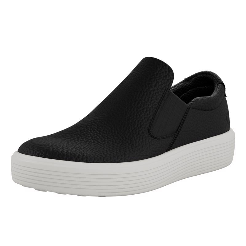 BLACK ECCO SOFT 60 K SLIP ON