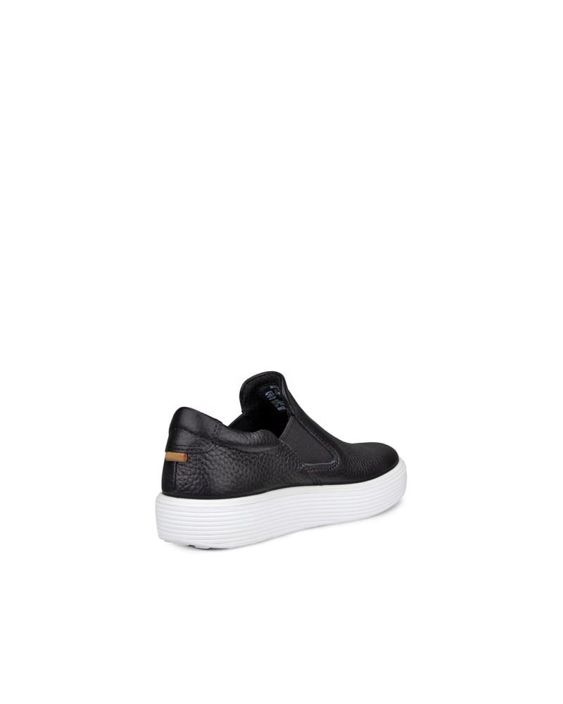 BLACK ECCO SOFT 60 K SLIP ON