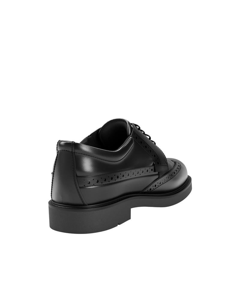 BLACK ECCO METROPOLE LONDON WINGTIP