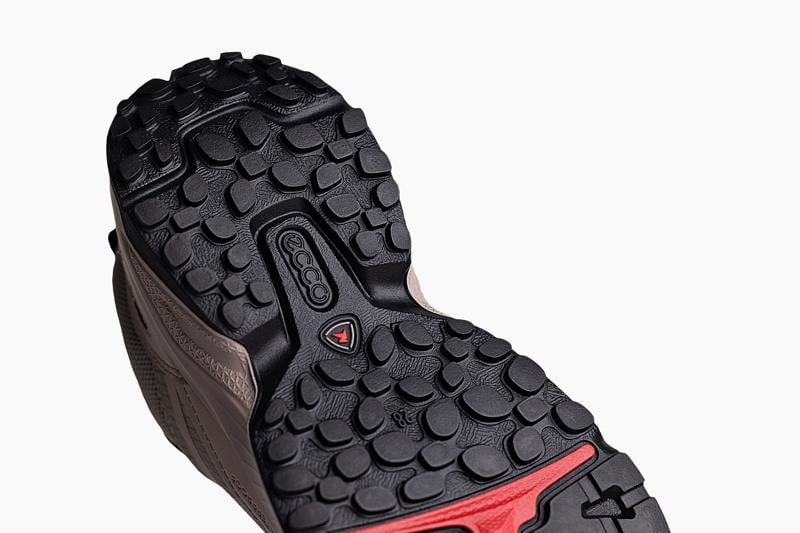 Grey ECCO RECEPTOR XP K WP SHOE