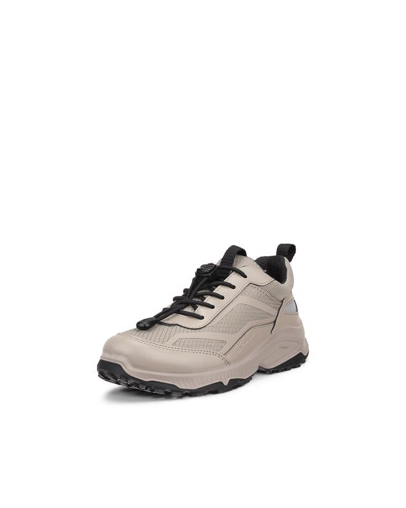 Grey ECCO RECEPTOR XP K WP SHOE