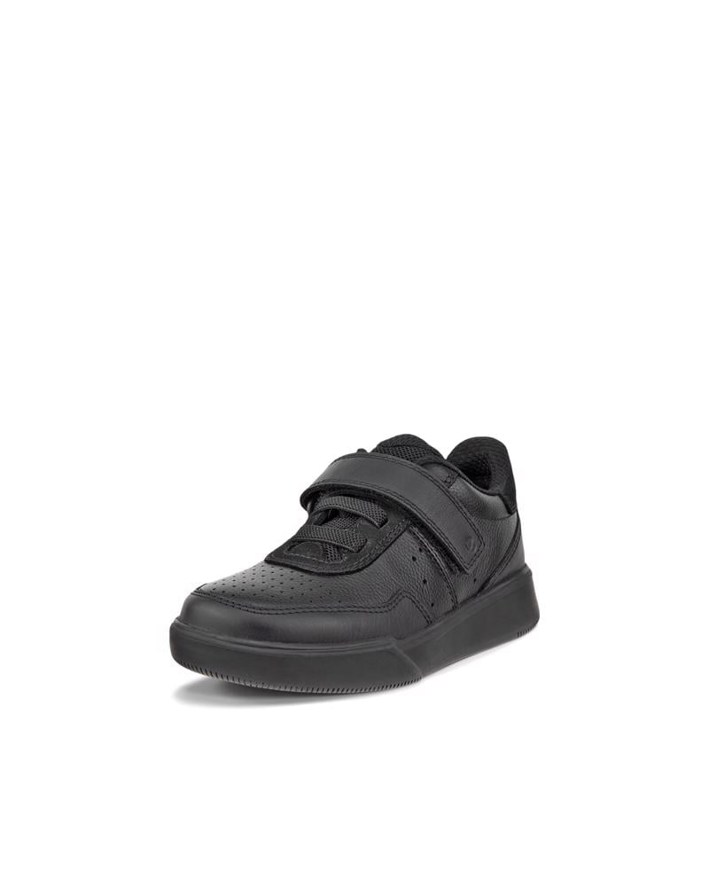 اسود ECCO STREET COURT K LEATHER