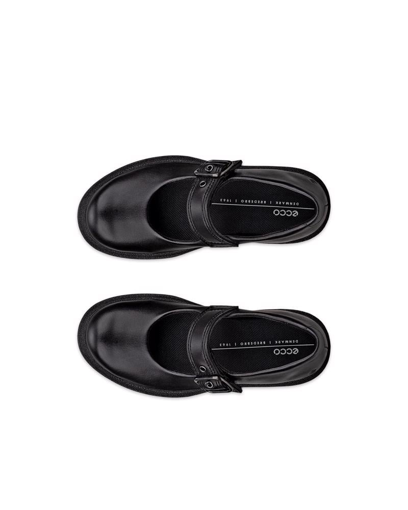 BLACK ECCO GRAINER K MARY JANE