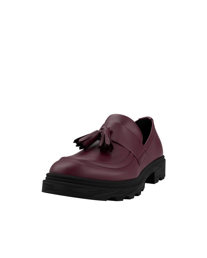 Red ECCO GRAINER K LOAFER