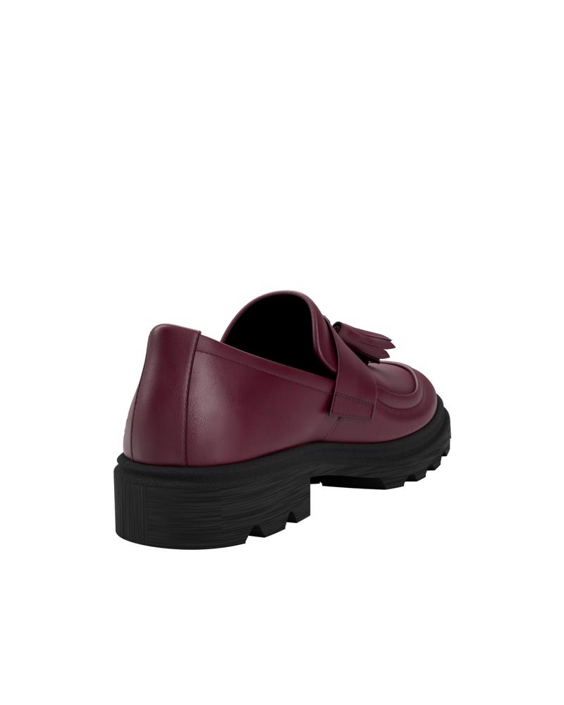 Red ECCO GRAINER K LOAFER