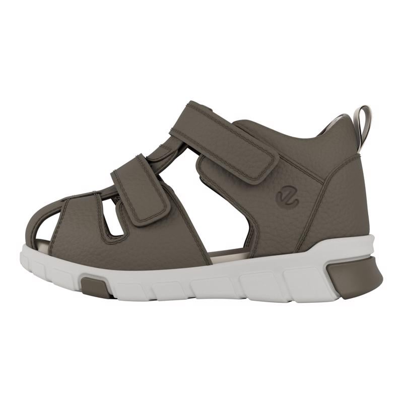 Green ECCO MINI STRIDE SANDAL 2S
