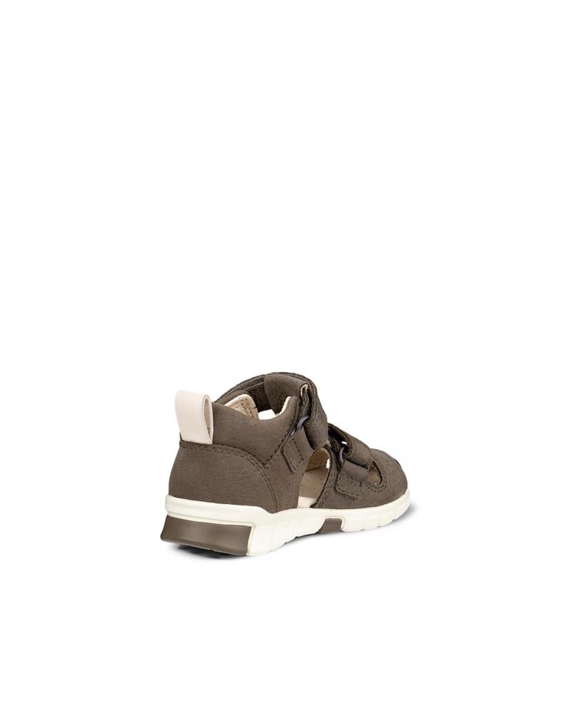 Green ECCO MINI STRIDE SANDAL 2S