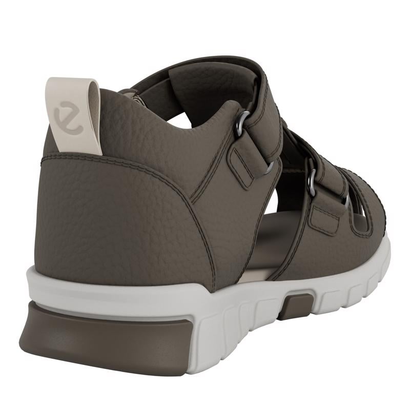 Green ECCO MINI STRIDE SANDAL 2S