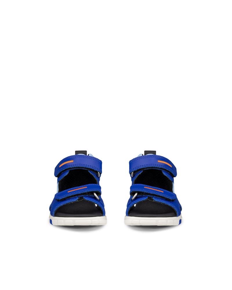 BLUE ECCO MINI STRIDE SANDAL 2S NUB