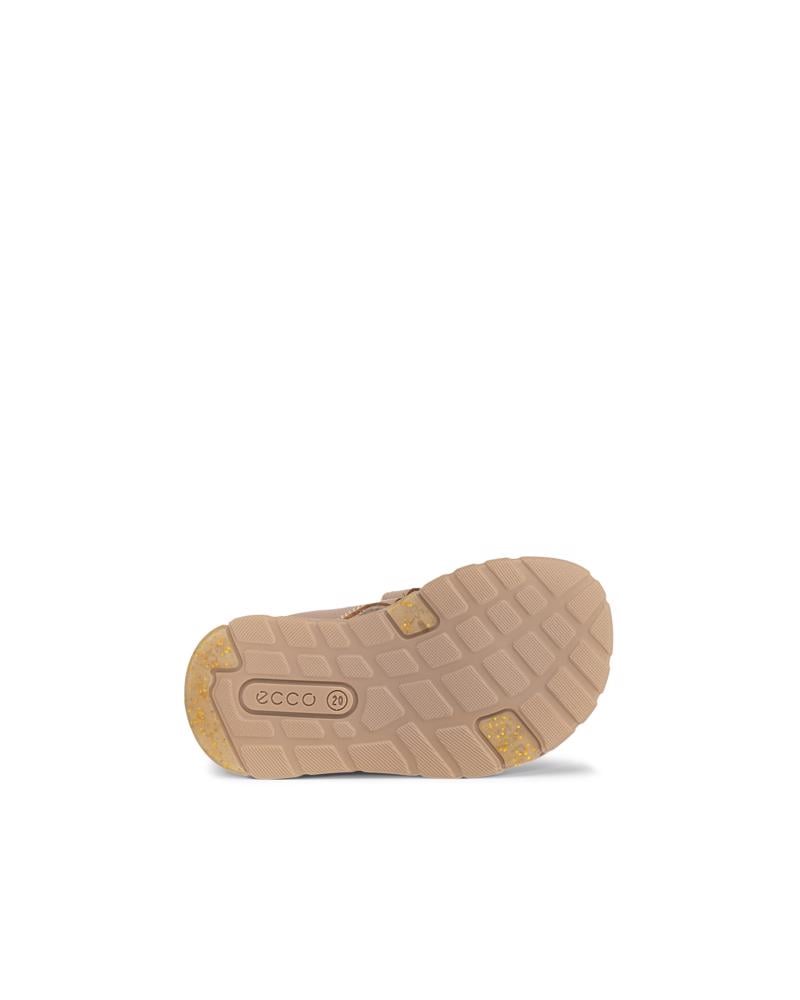 Beige ECCO MINI STRIDE SANDAL 2S NUB