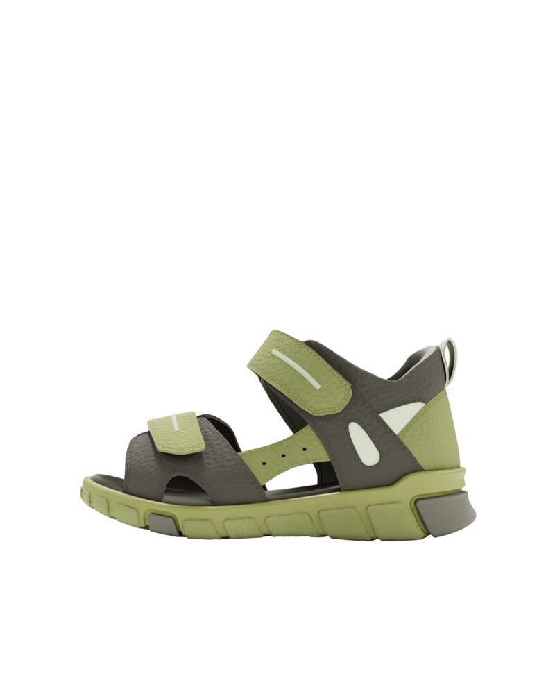 Green ECCO MINI STRIDE SANDAL 2S NUB