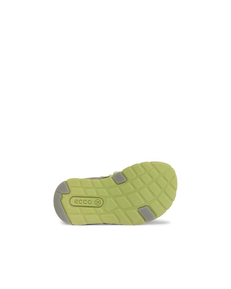 Green ECCO MINI STRIDE SANDAL 2S NUB