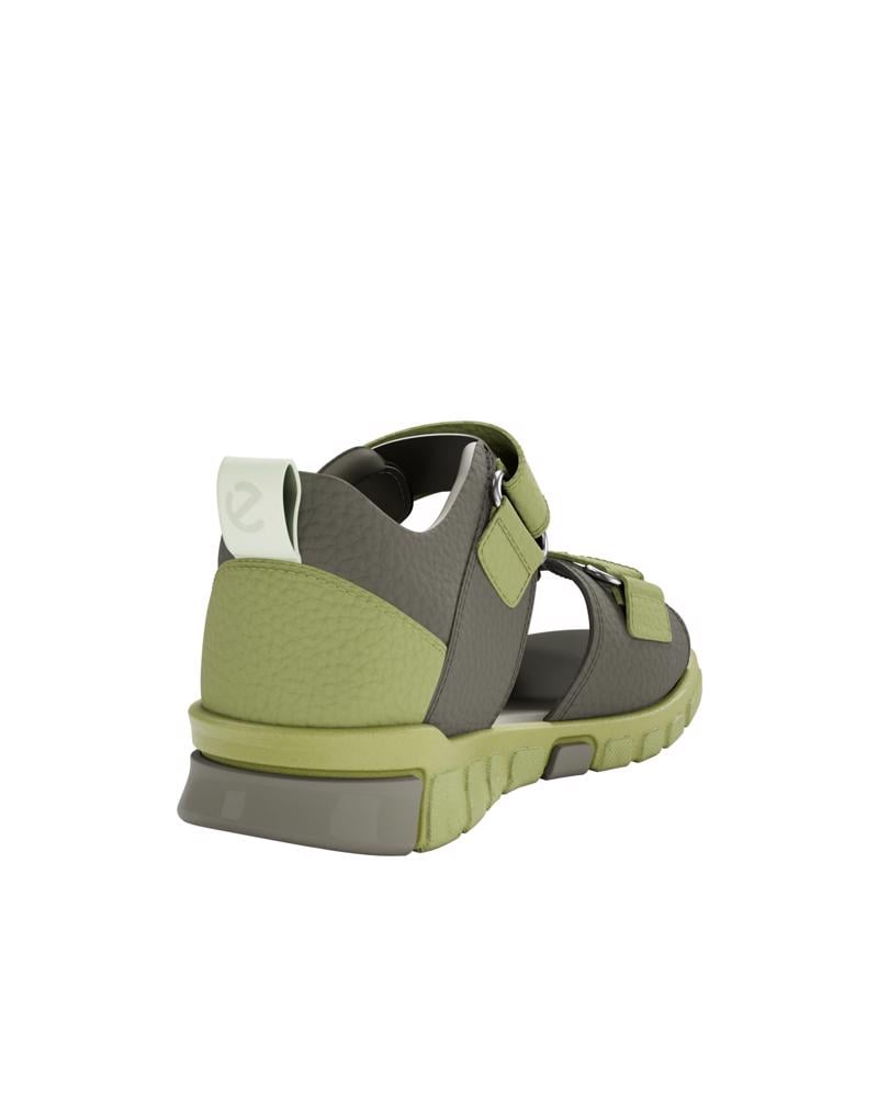 Green ECCO MINI STRIDE SANDAL 2S NUB