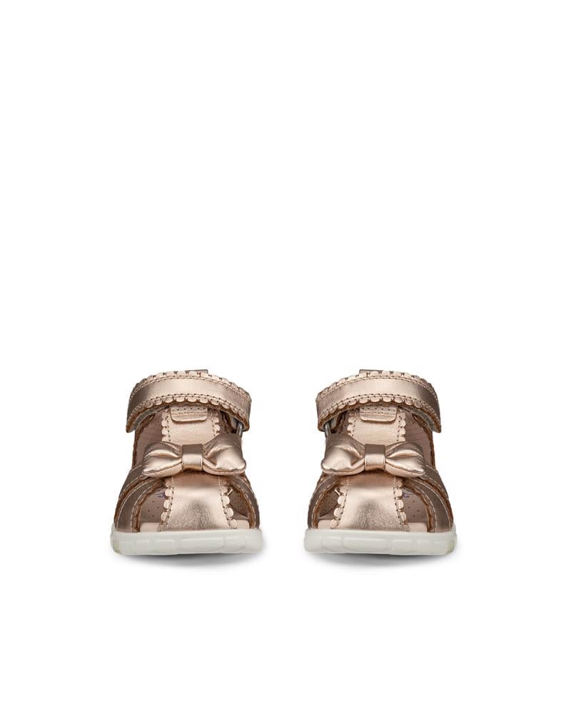 Beige ECCO MINI STRIDE FISHERMAN BOW