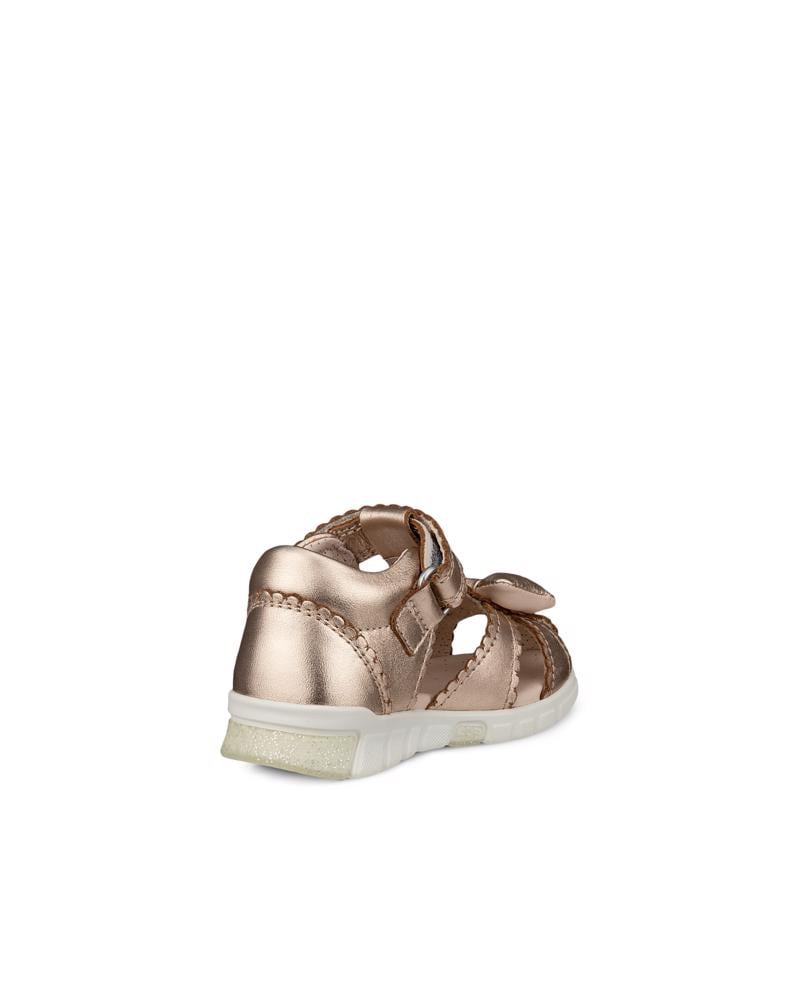 Beige ECCO MINI STRIDE FISHERMAN BOW