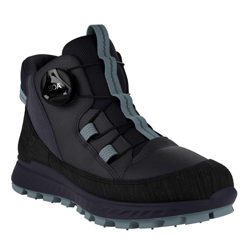Navy ECCO EXOSTRIKE KIDS MID BOA WP