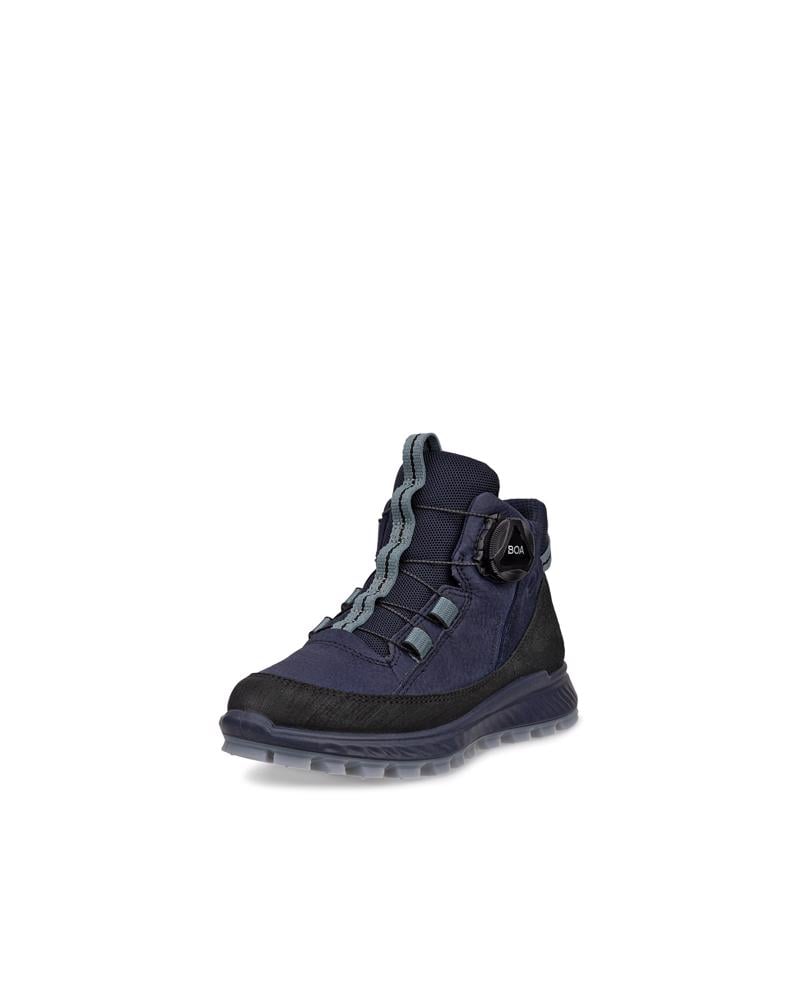 Navy ECCO EXOSTRIKE KIDS MID BOA WP