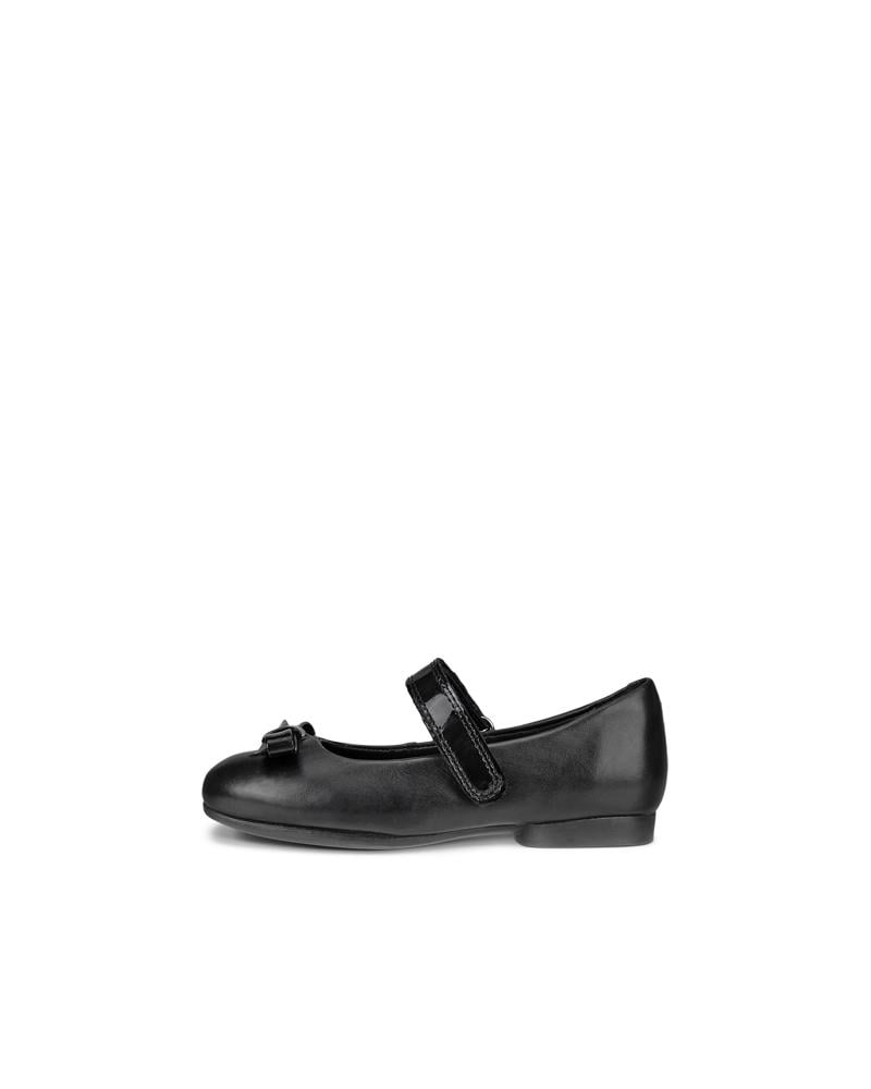 BLACK ECCO Anine K Mary-Jane Bow LEA