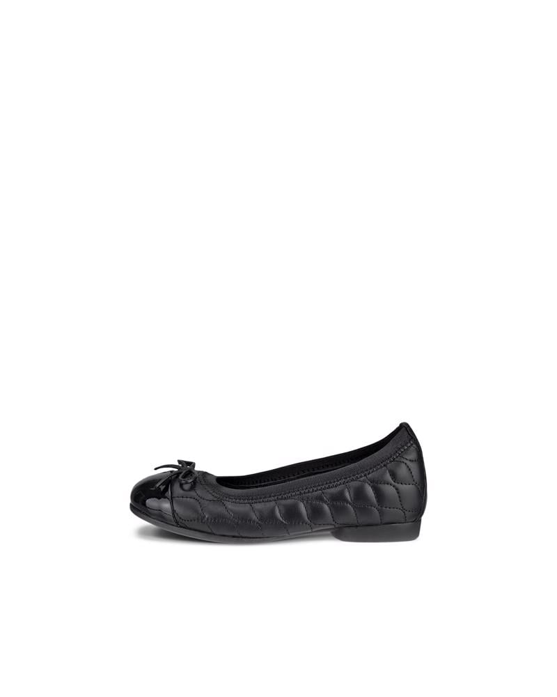 BLACK ECCO Anine K Ballerina LEA
