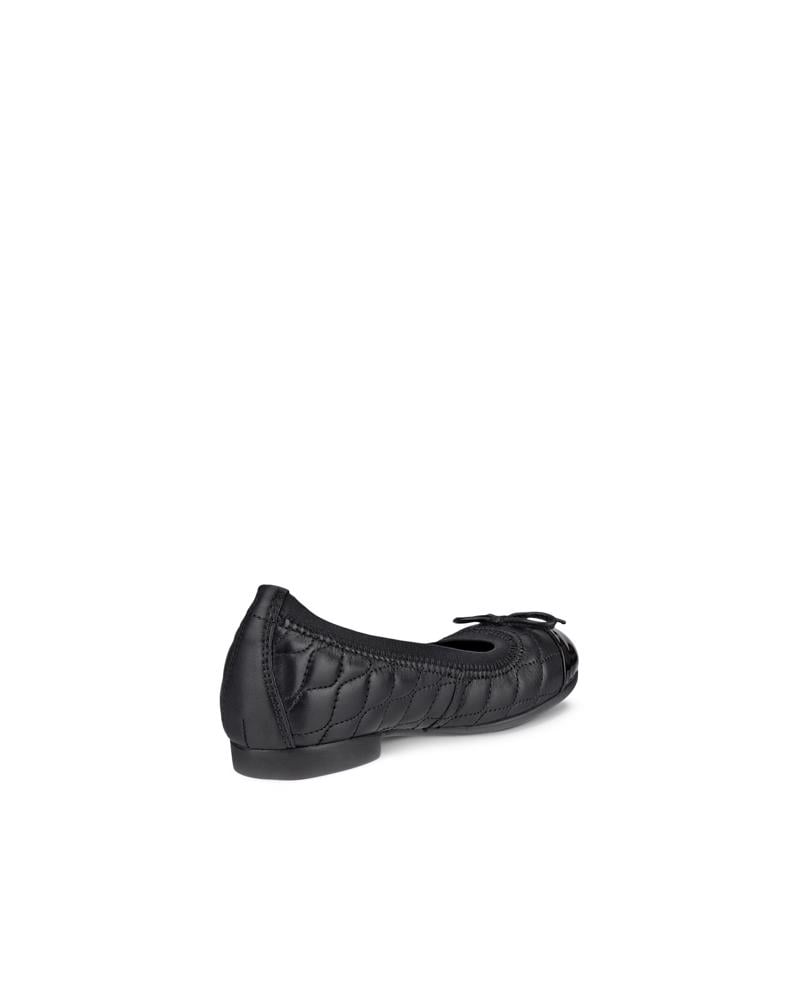 BLACK ECCO Anine K Ballerina LEA