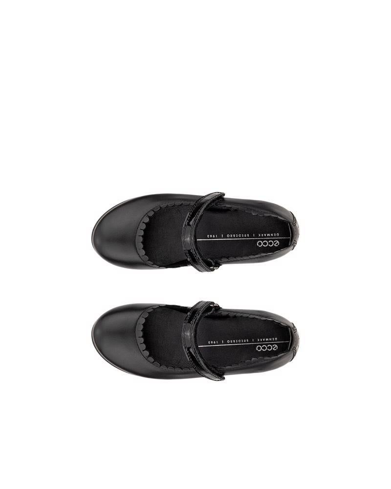 BLACK ECCO ANINE K MARY JANE