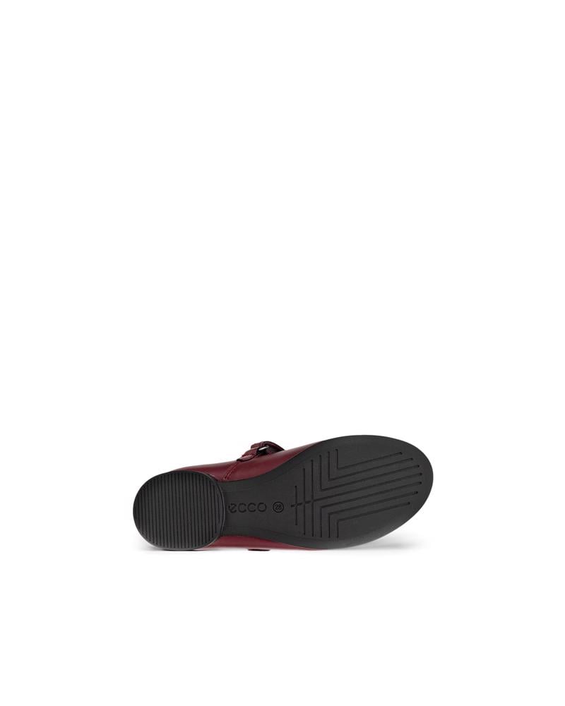 Red ECCO ANINE K MARY JANE