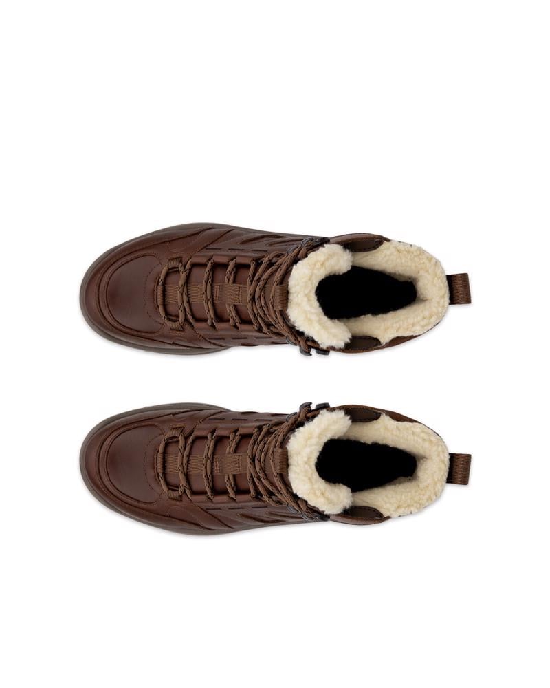 Brown ECCO OFFROAD W BOOT WARM WP