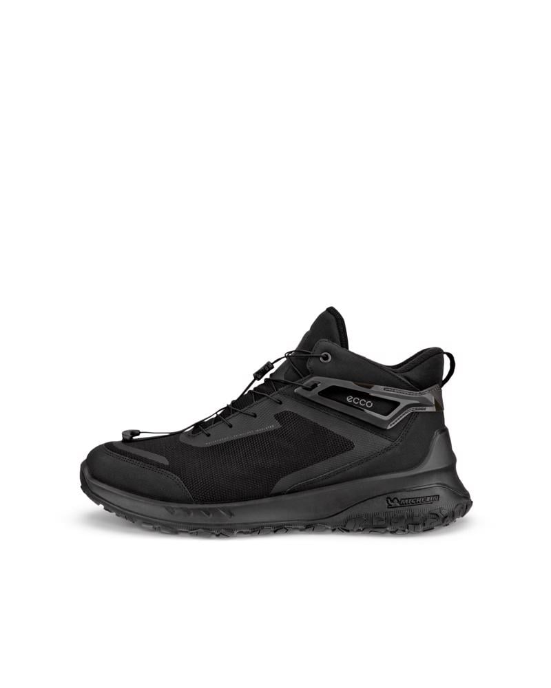 BLACK ECCO ULT-TRN M MID WP 200G PL