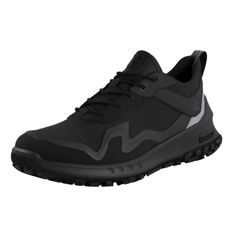 BLACK ECCO ULT-TRN W TEX LOW