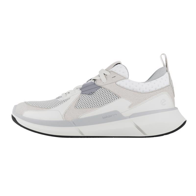 White ECCO BIOM 2.2 W LEA TEX