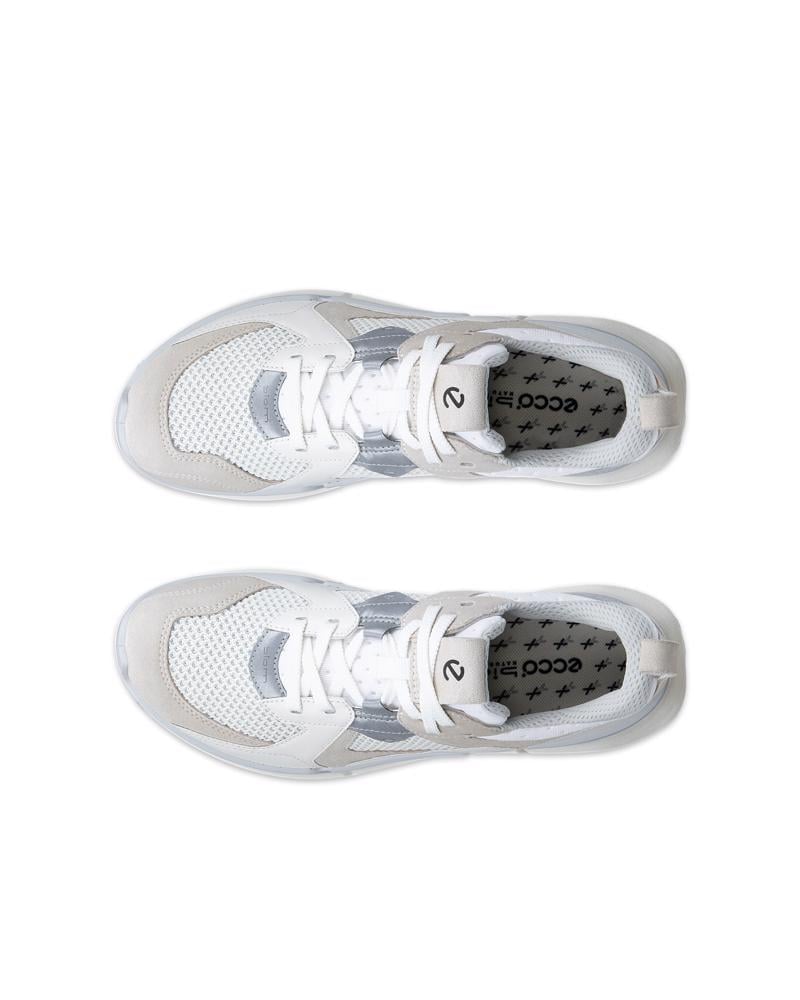 White ECCO BIOM 2.2 W LEA TEX