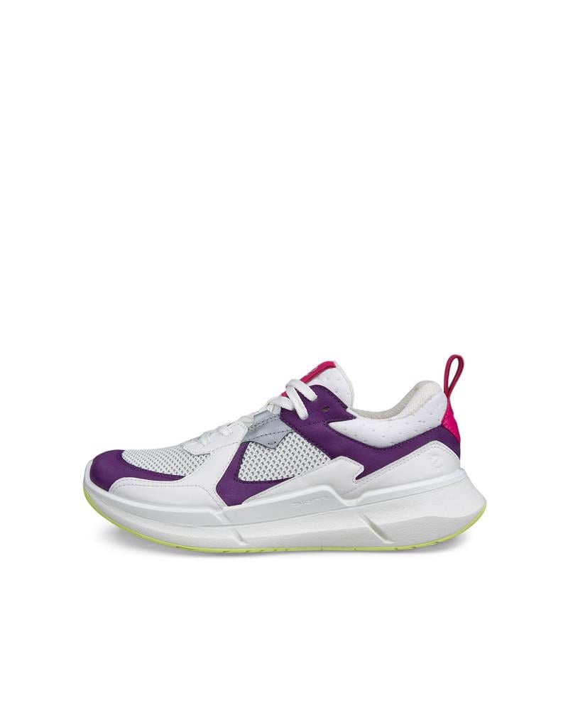 Purple ECCO BIOM 2.2 W LEA TEX