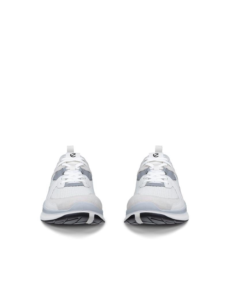 White ECCO BIOM 2.2 M LEA TEX