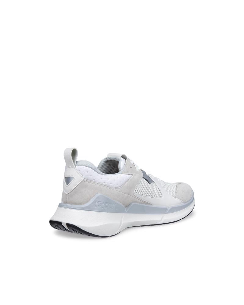 White ECCO BIOM 2.2 M LEA TEX