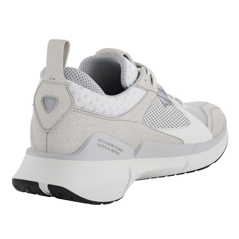White ECCO BIOM 2.2 M LEA TEX